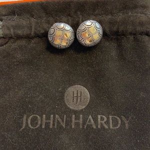 John Hardy Legends Naga Dragon Scale Earrings